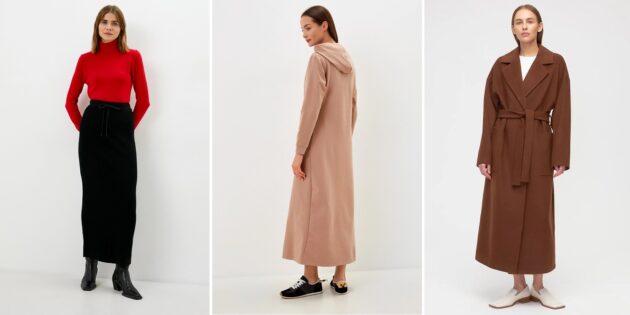Женская мода осени-2022: одежда длины макси
