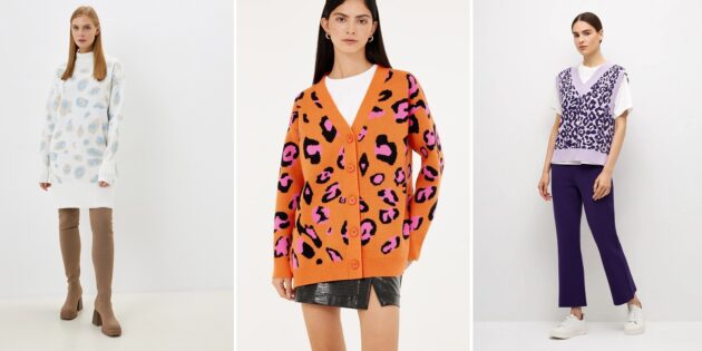 Женская мода осени-2022: одежда с леопардовым принтом