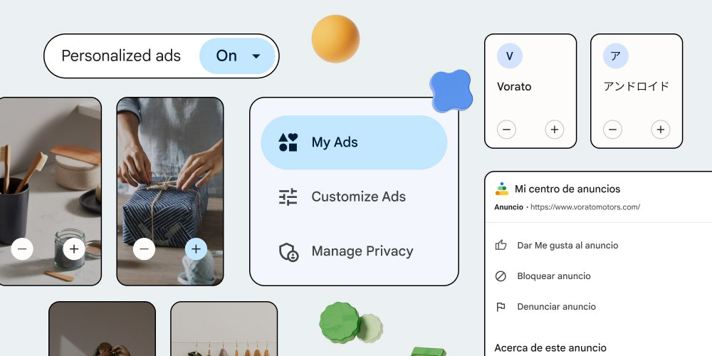 Google позволит управлять контекстной рекламой на смартфоне и других устройствах