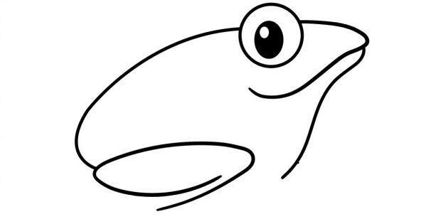 Как нарисовать мультяшную лягушку фломастером: Нарисуйте бедро лягушки