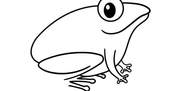Как нарисовать мультяшную лягушку фломастером: Нарисуйте пальцы на задних лапах