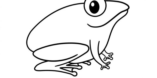 Как нарисовать лягушку поэтапно для детей