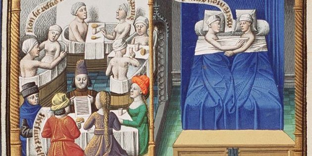 Гигиена в Средневековье: в Европе тоже были бани