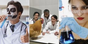 Паяльник и курица: в Сети выбрали худшие научные фото со стоков