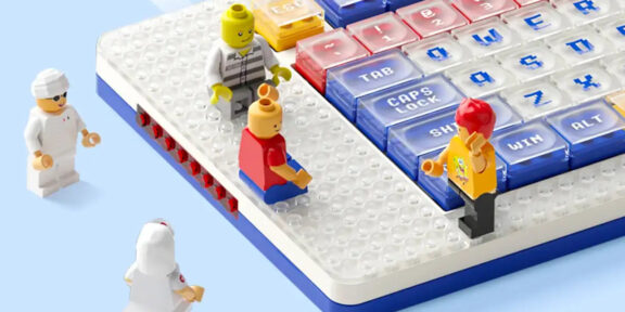 Штука дня: Pixel — модульная механическая клавиатура из кубиков LEGO