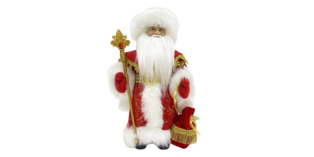 Новогодние украшения: фигурка Деда Мороза 