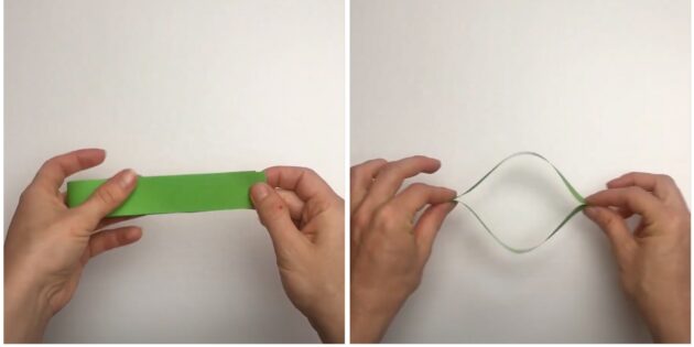 Как сделать новогоднюю гирлянду из плотной бумаги своими руками