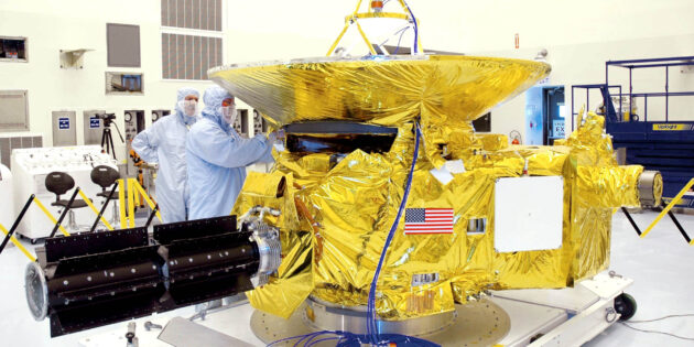 «Космическое одеяло» на зонде New Horizons