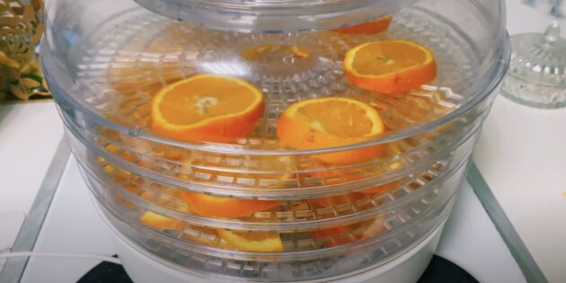 Как засушить апельсин для декора в электросушилке