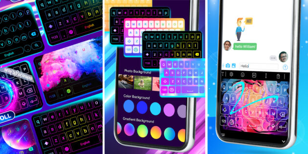 Клавиатуры для Android-смартфона: Neon LED Keyboard