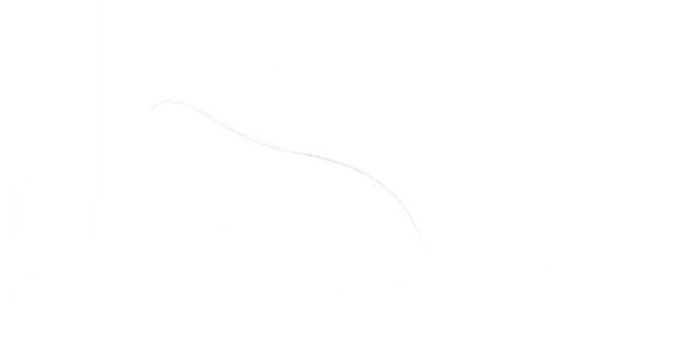 Как нарисовать мультяшную пилоносую акулу: нарисуйте изогнутую линию