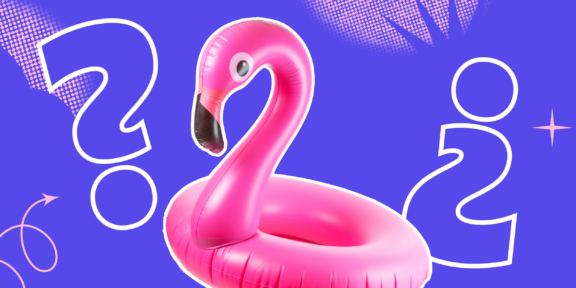 Знаете ли вы, почему фламинго розовые