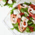 Лёгкий салат с креветками и кальмарами