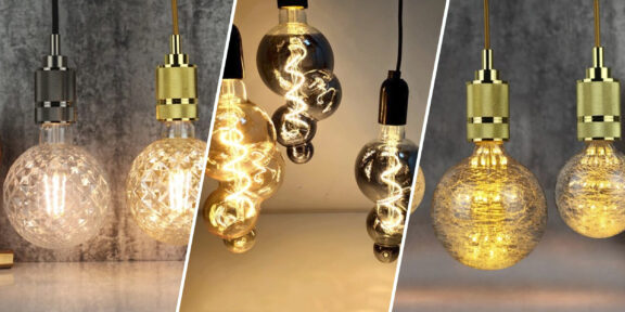 12 лампочек с необычным дизайном, которые украсят интерьер