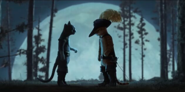 Кадр из фильма «Кот в сапогах — 2: Последнее желание»