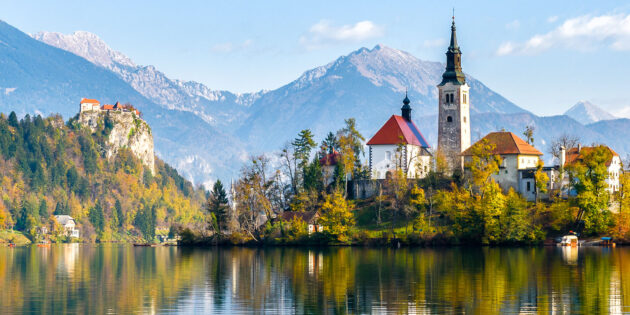 Туристические города: Блед, Словения