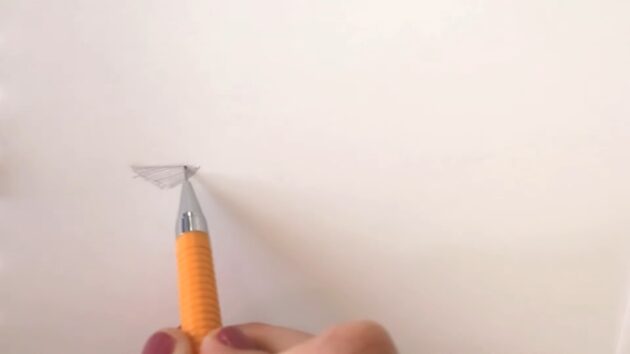 Как нарисовать минималистичный нос: нарисуйте плоский треугольник