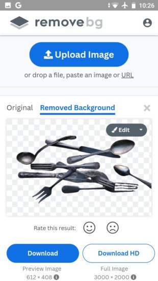 Приложения для удаления фона: Background remover