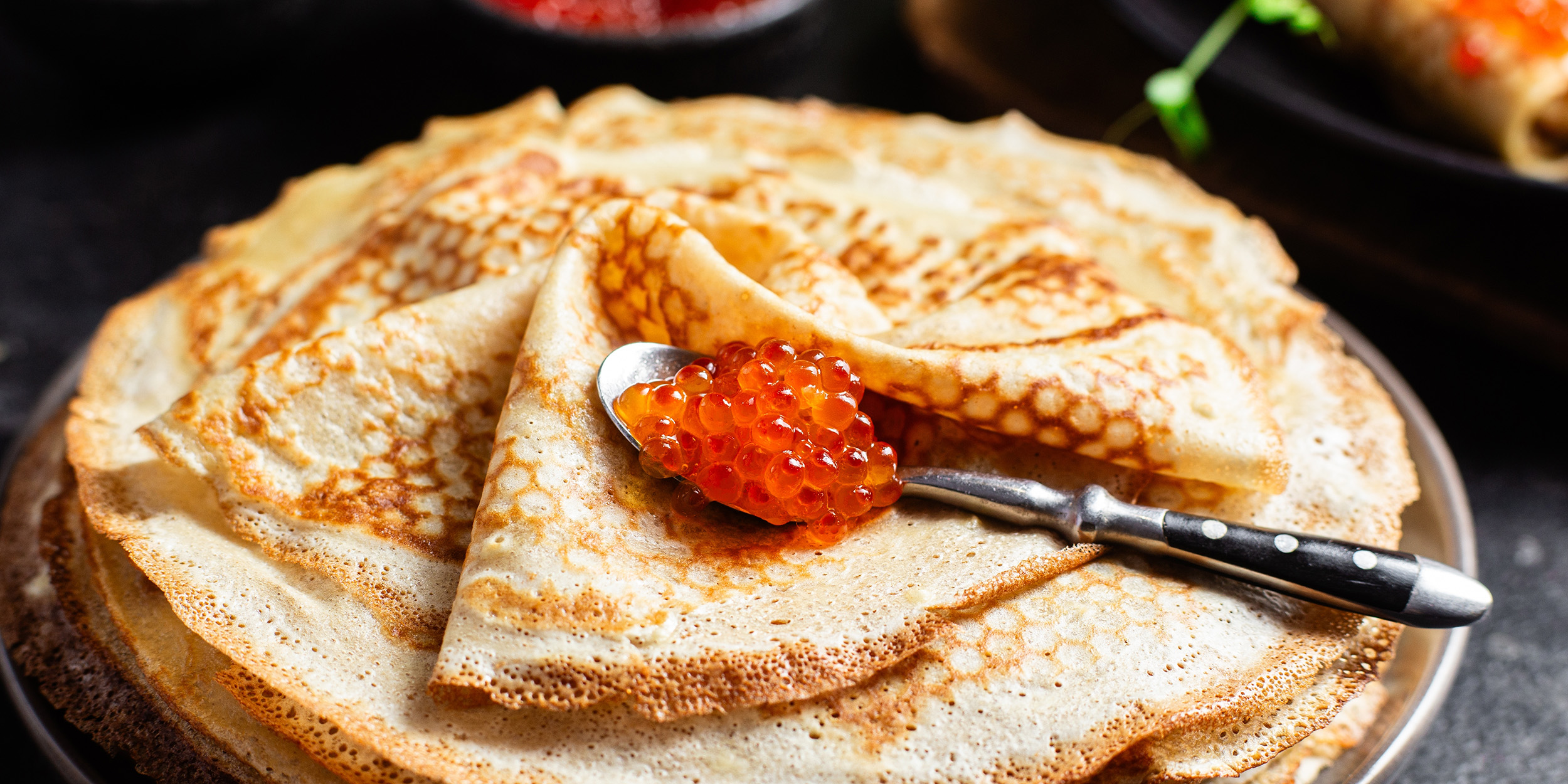 7 рецептов вкусных заварных блинов на молоке, кефире и не только