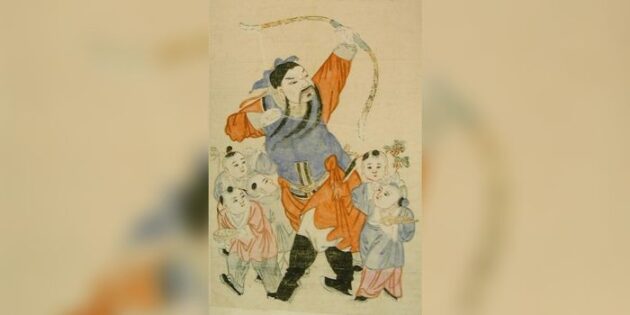 Император Лю Юй охотился на людей и использовал живот своего генерала как мишень
