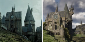 Локации Hogwarts Legacy сравнили с кадрами из фильмов о Гарри Поттере