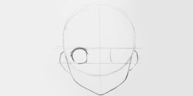 Как нарисовать портрет аниме: нарисуйте глаза и добавьте ресницы