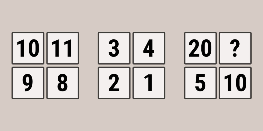 Числовая головоломка: найдите логику и определите недостающее число