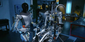 Tesla показала производство робота Optimus: его собирают такие же человекоподобные роботы