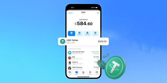 В Telegram появилась возможность хранить и переводить USDT через бот Wallet