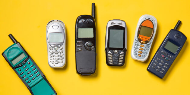 Разнообразие дизайна телефонов