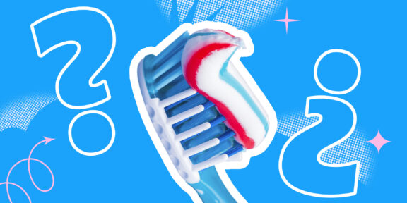 Знаете ли вы, почему разноцветные полоски зубной пасты не смешиваются?