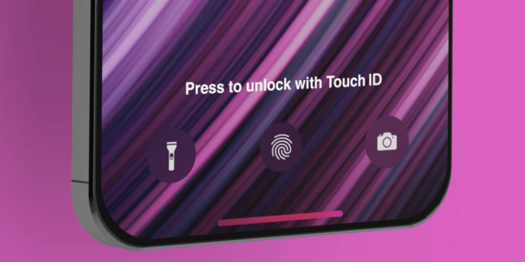 Apple работает над подэкранным сканером Touch ID