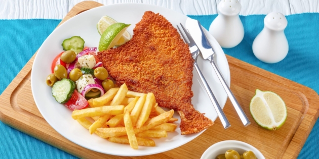 Если готовить камбалу, то именно так. Сохраняйте идеи