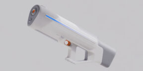 Xiaomi представила футуристичную водяную пушку с подсветкой