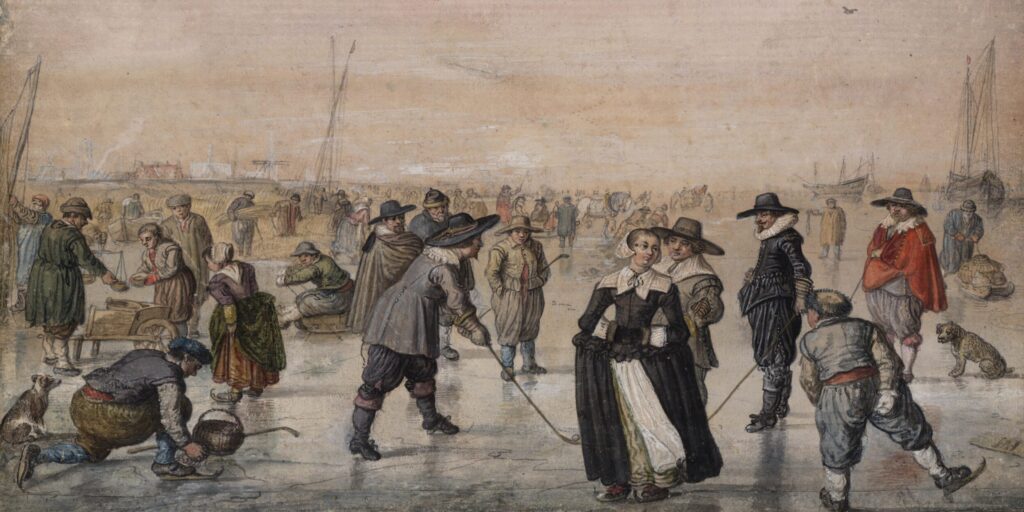 История хоккея: изначально в хоккей играли коровьим навозом