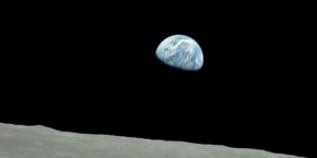 Лунный аппарат Hakuto-R сделал новую версию фотографии «Восход Земли»