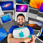Все поколения MacBook показали в одном видео