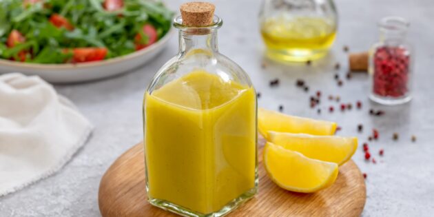 Медово-лимонный соус для шашлыка
