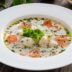 Рыбный суп со сливками и цветной капустой