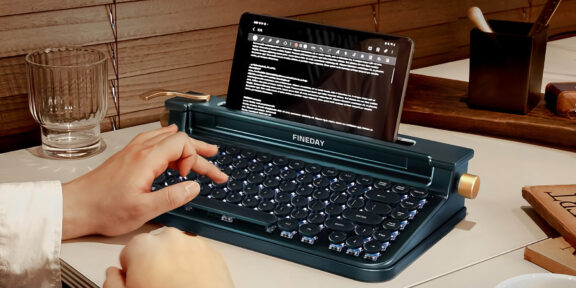 Штука дня: Fineday 3.0 — механическая клавиатура в виде печатной машинки
