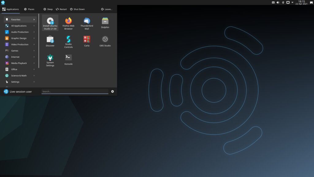 Дистрибутив Linux: Ubuntu Studio