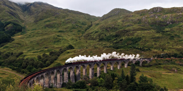 Знаменитые железнодорожные маршруты: Вест-Хайленд, Шотландия