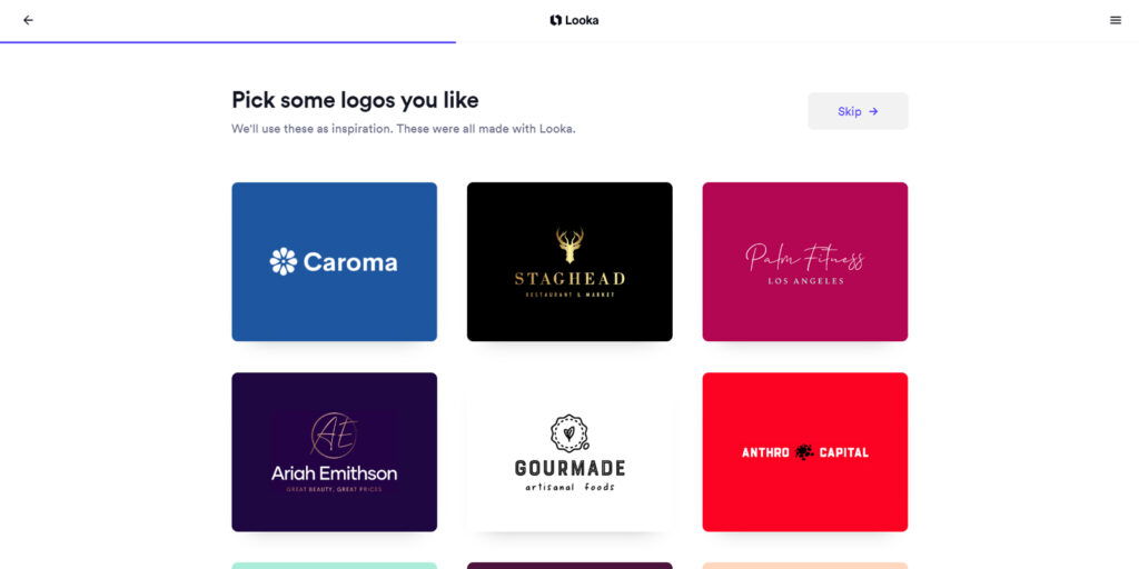 Как создать логотип онлайн на сайте Looka
