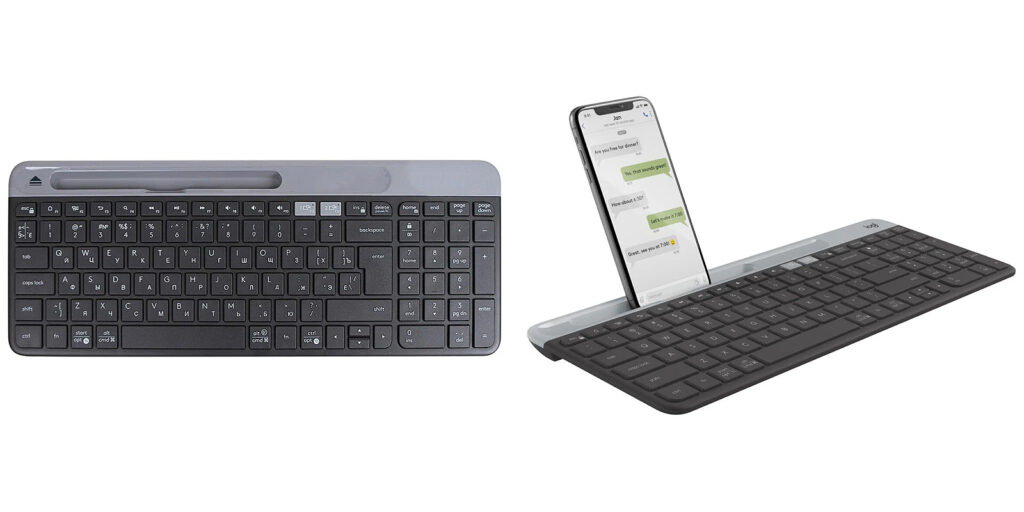 Лучшие беспроводные клавиатуры: Logitech K580 Slim Multi-Device