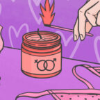 Как разнообразить секс с помощью массажных свечей