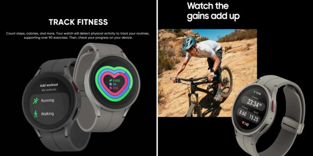 Смарт-часы Samsung Galaxy Watch 5 Pro 
