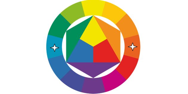 Как пользоваться цветовым кругом Иттена: комплементарное сочетание