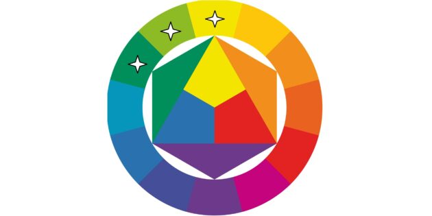 Как пользоваться цветовым кругом Иттена: аналоговая триада