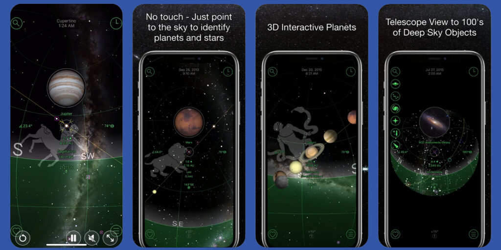 Приложения для любителей астрономии: GoSkyWatch Planetarium