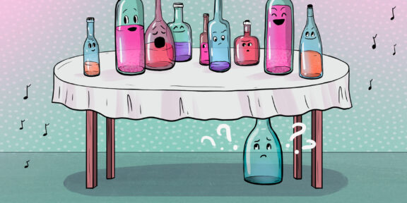 Почему нельзя ставить на стол пустую бутылку